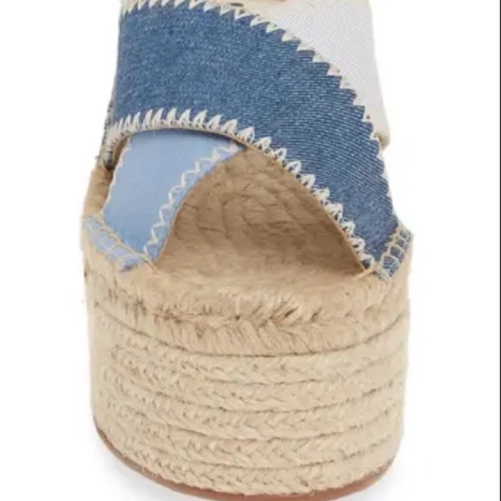 alice + olivia Fayen Platform Espadrille Sandal